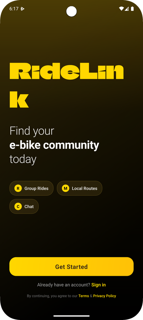 RideLink — find your e-bike community